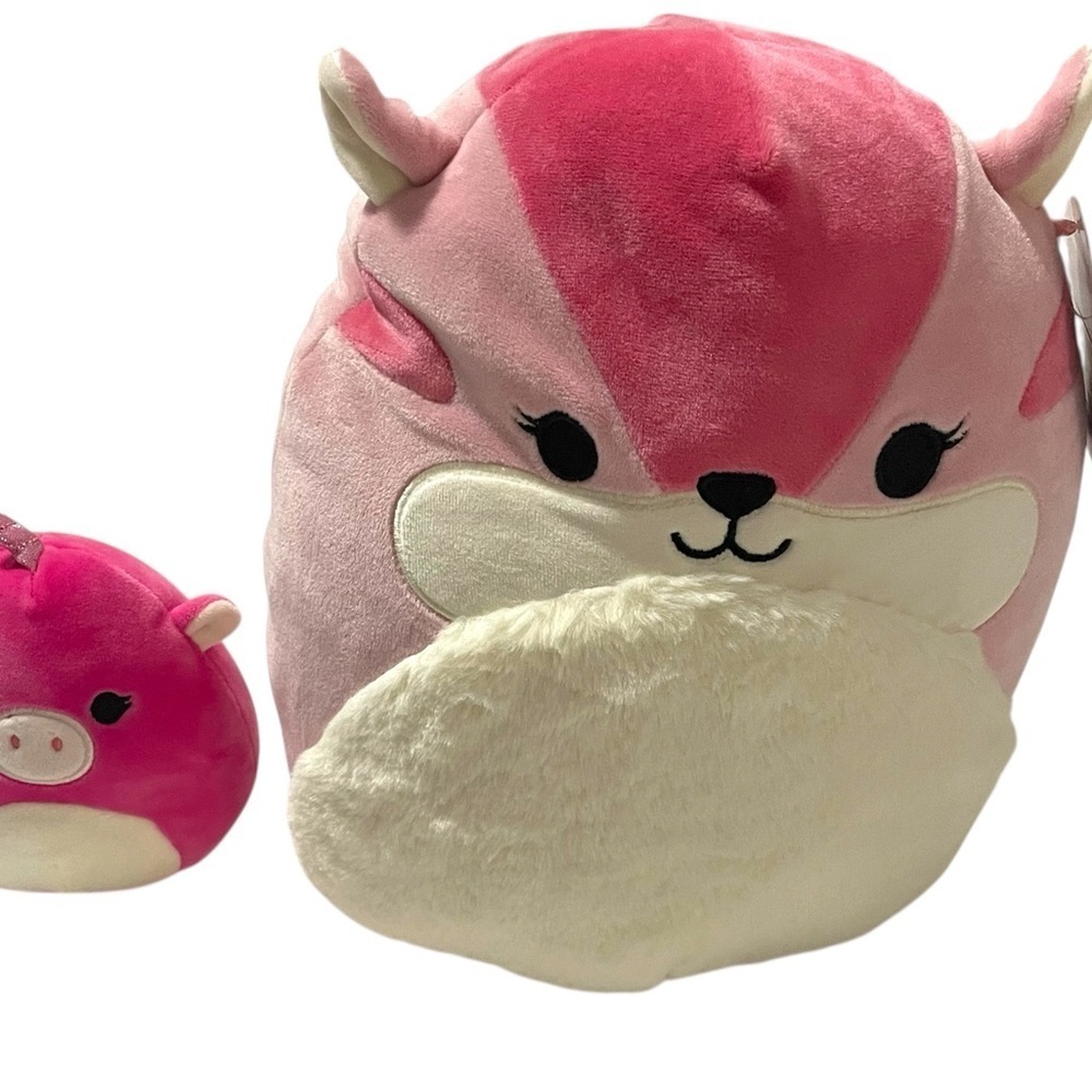 Squishmallows Zoe Unicorn Pig Dianalee Chipmunk